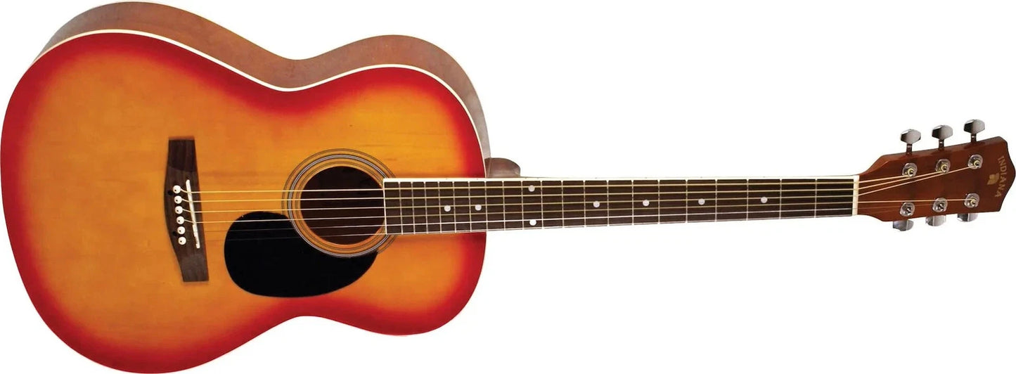 Indiana Dakota 39” Acoustic Guitar – Spruce Top, Mahogany Back & Sides