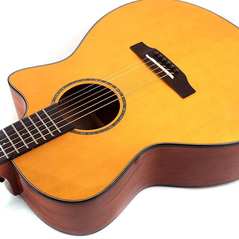 Smiger M-D10S Solid Top Dreadnought Acoustic Guitar