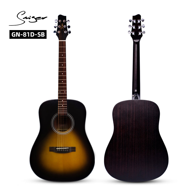 Smiger GN-81D Solid Top Acoustic Guitar