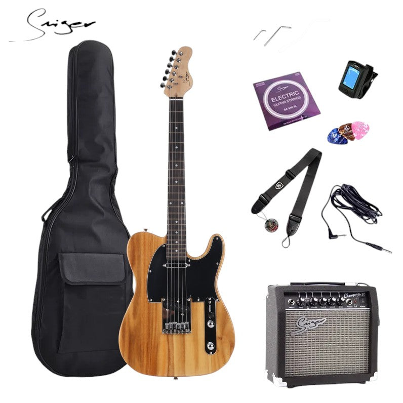 Smiger S-G17 TL Electric Guitar Bundle